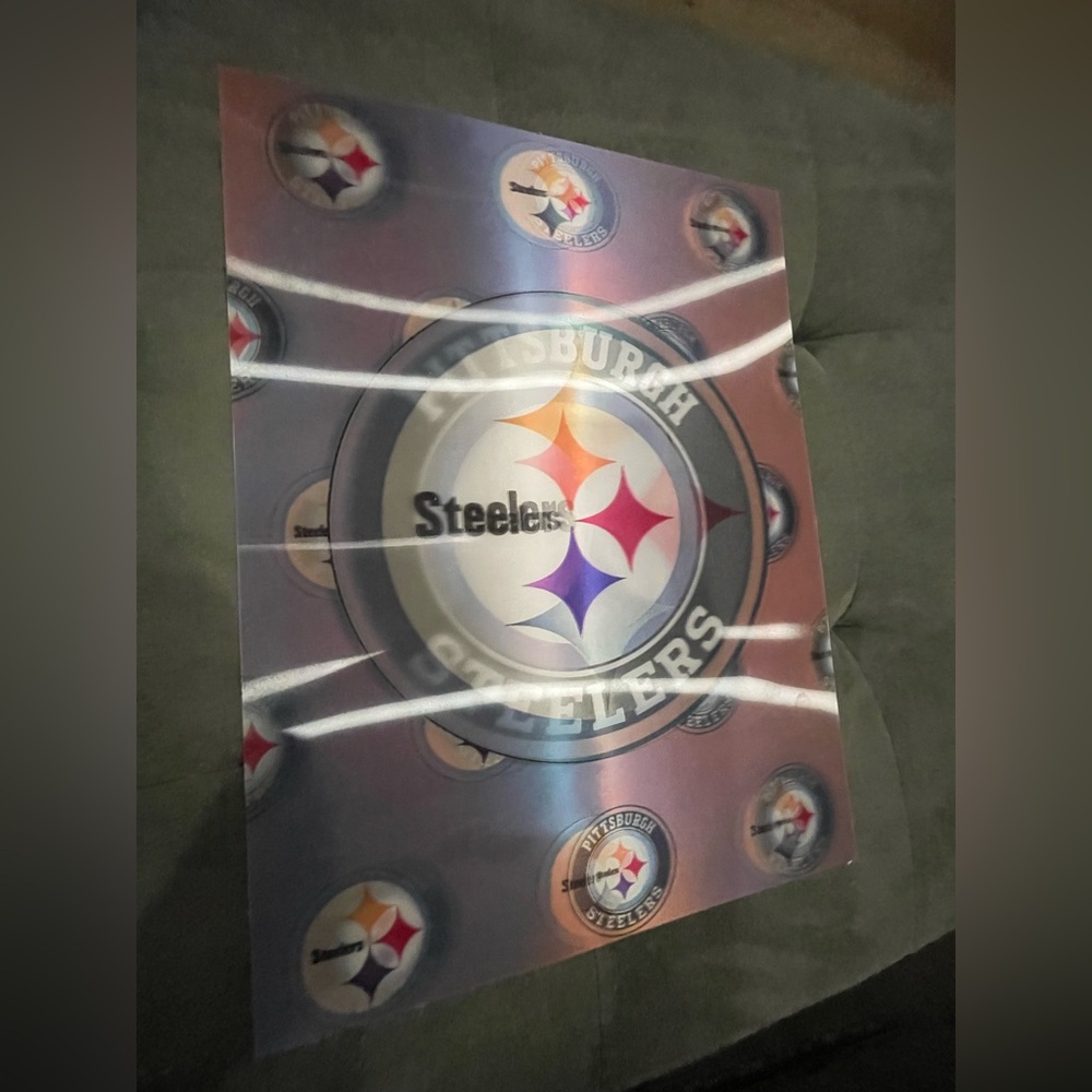 Pittsburgh Steelers 3D Logo Poster